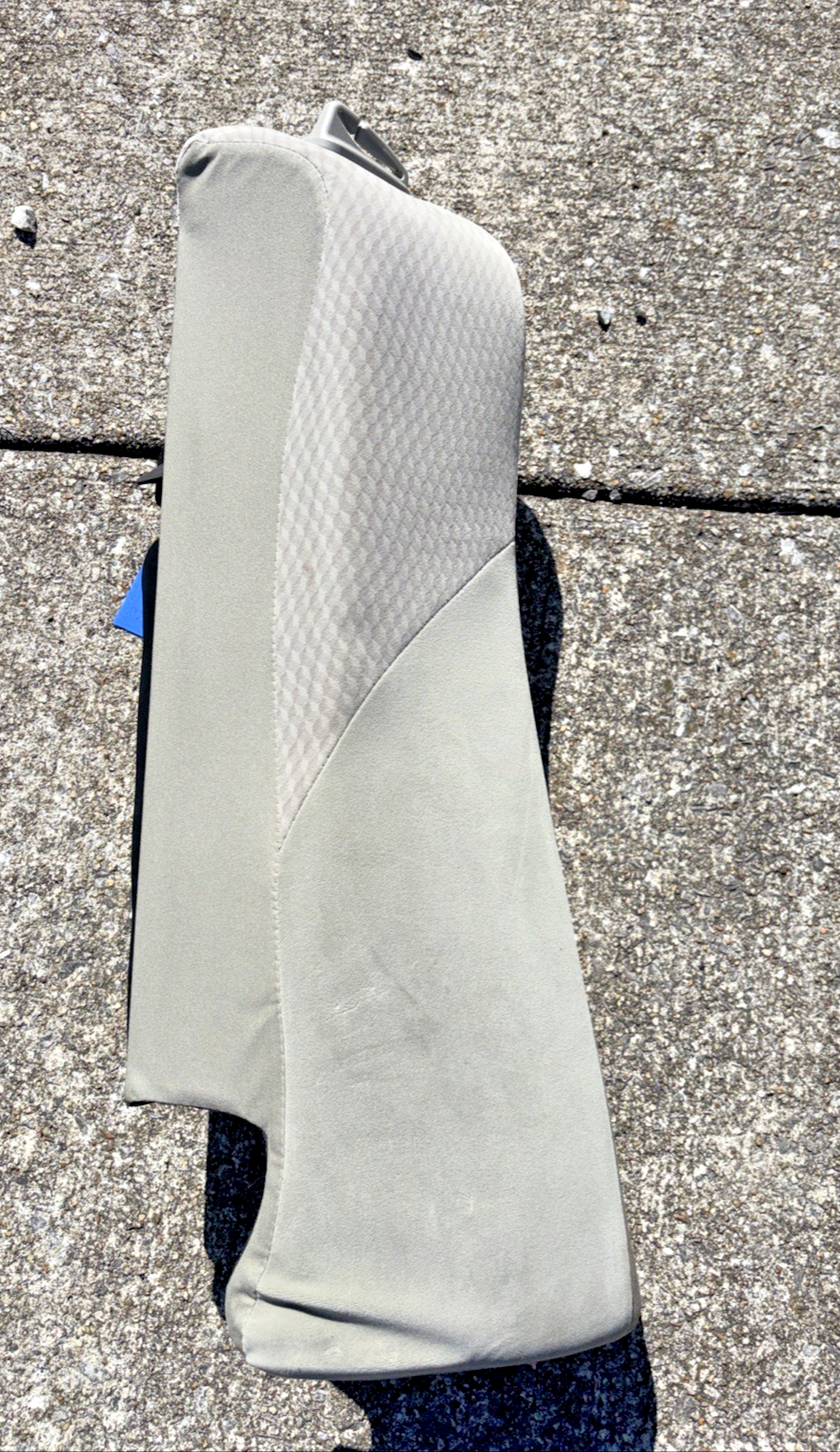2007-2011 TOYOTA CAMRY TRASERO IZQUIERDO CONDUCTOR EXTERIOR COJÍN TELA OEM