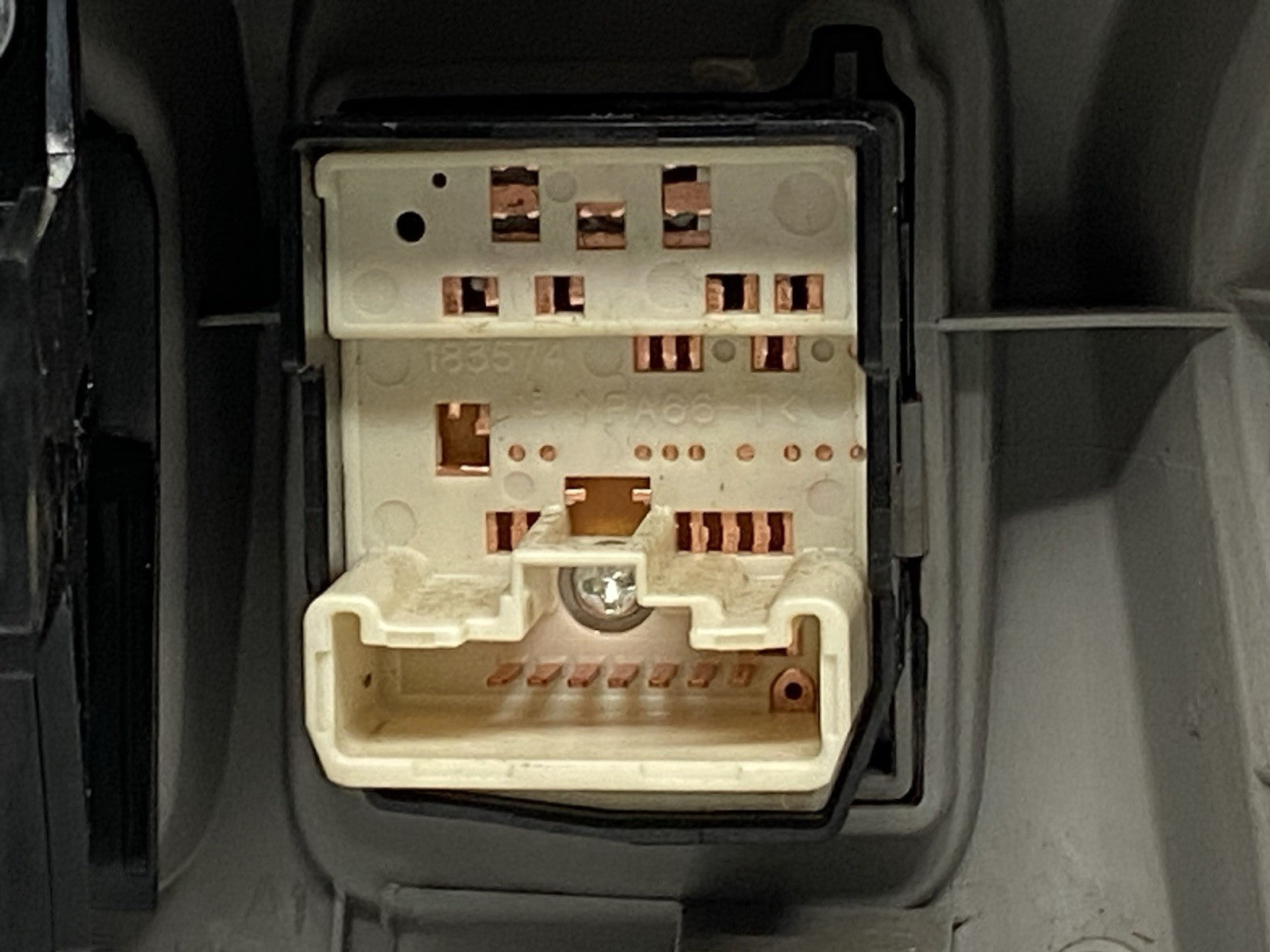 2007-2011 TOYOTA CAMRY Consola panel guantera para monedas interruptor espejo bisel OEM