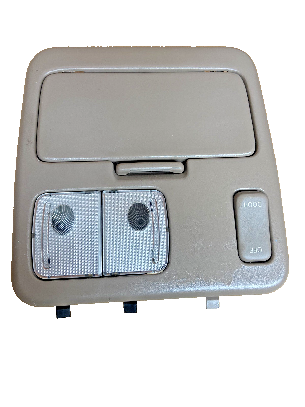 Consola de techo con luces de mapa/domo y compartimento para gafas de sol para Toyota Tundra 2003