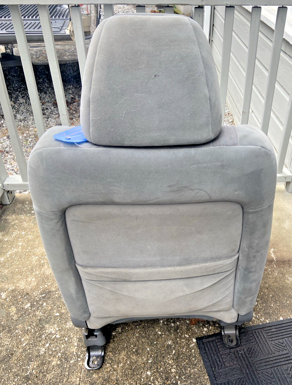 03-04 Honda Accord Right Front Passenger Seat Sedan Bucket Cloth Manual