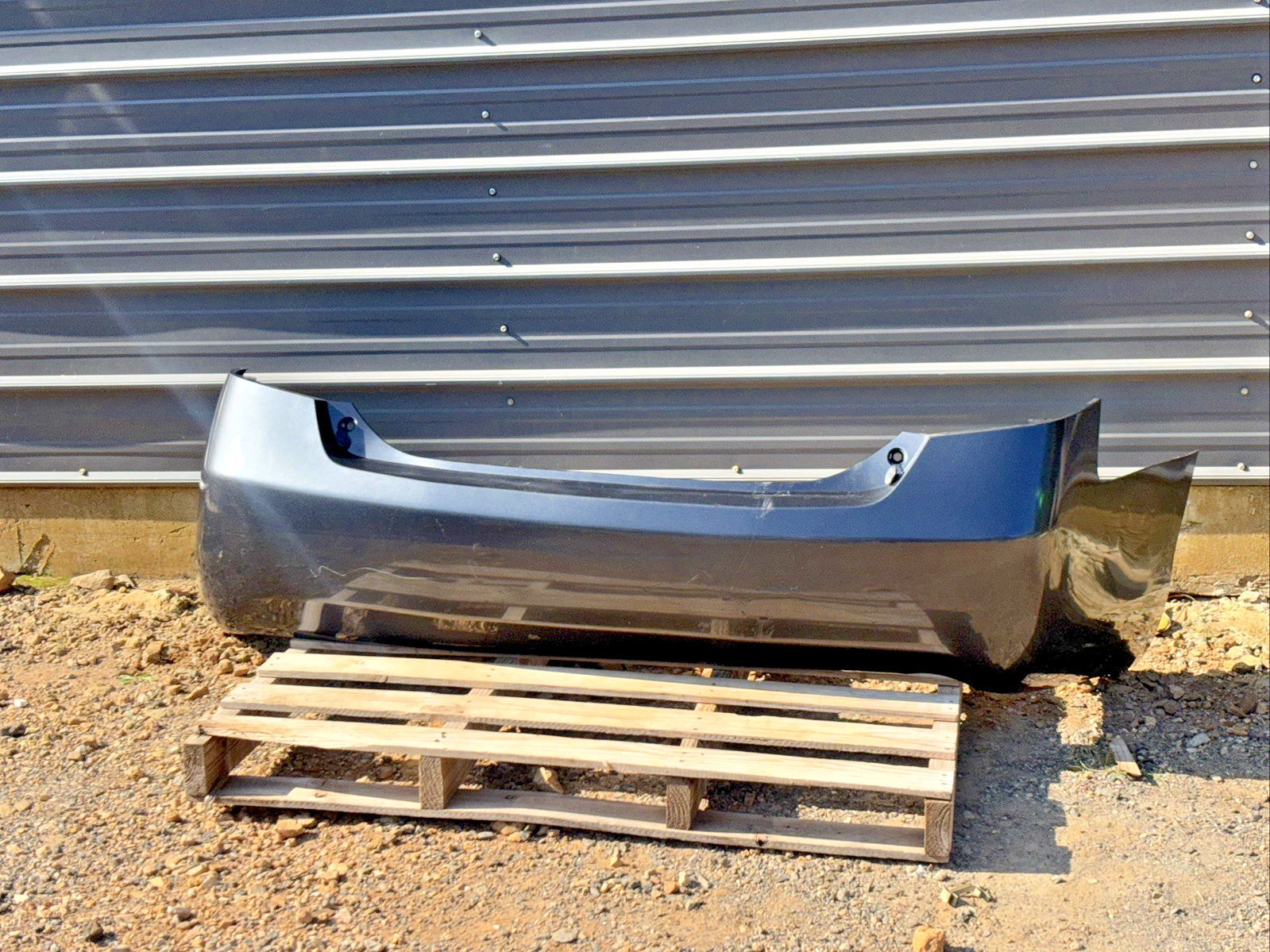 2007-2011 Toyota Camry Rear Bumper Cover OEM Gray