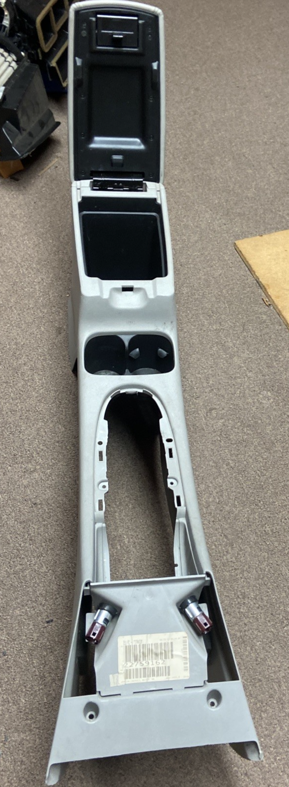 2012 Chevy Impala Center Console With Arm Rest and Storage Cup holder