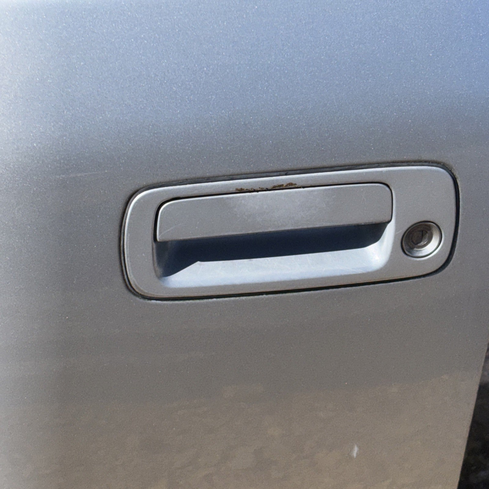1998-2000 Lexus LS 400 Left Driver Door Shell Panel Assembly OEM Silver