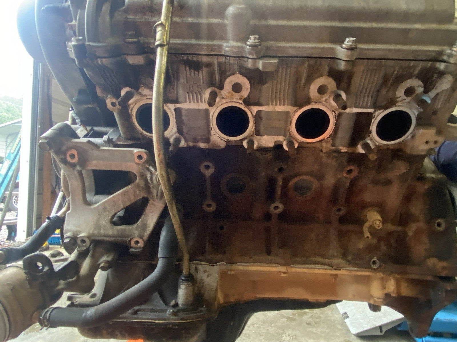 2000 2001 2002 2003 2004 TOYOTA TUNDRA ENGINE 4.7L V8 ran excellent