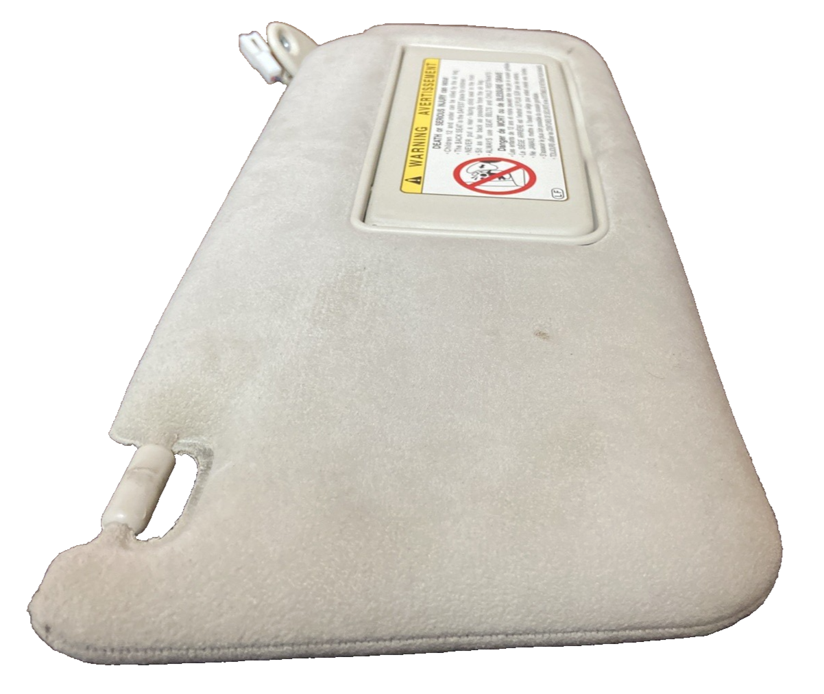 2001 Lexus LS 430 Right Passenger Sun Visor, Tan