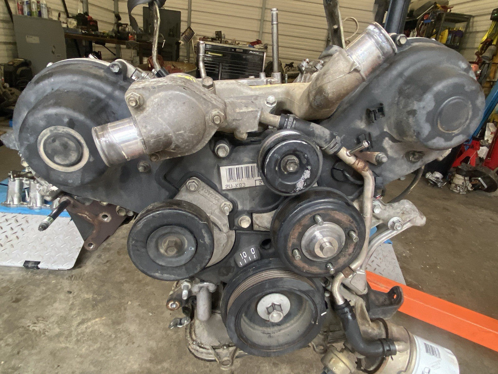 2000 2001 2002 2003 2004 TOYOTA TUNDRA ENGINE 4.7L V8 ran excellent