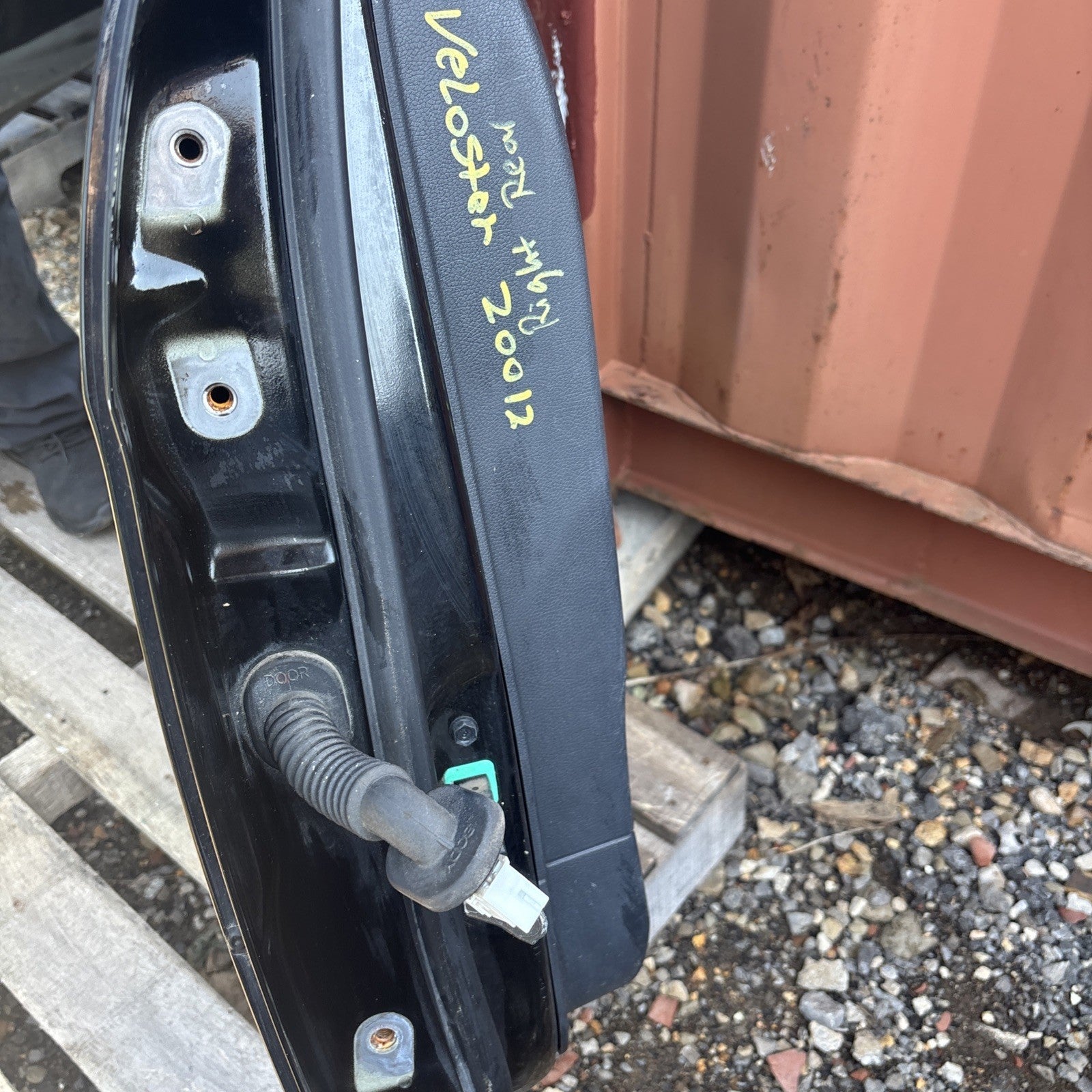2012-2017 Hyundai Veloster Right Rear Door Assembly Shell OEM
