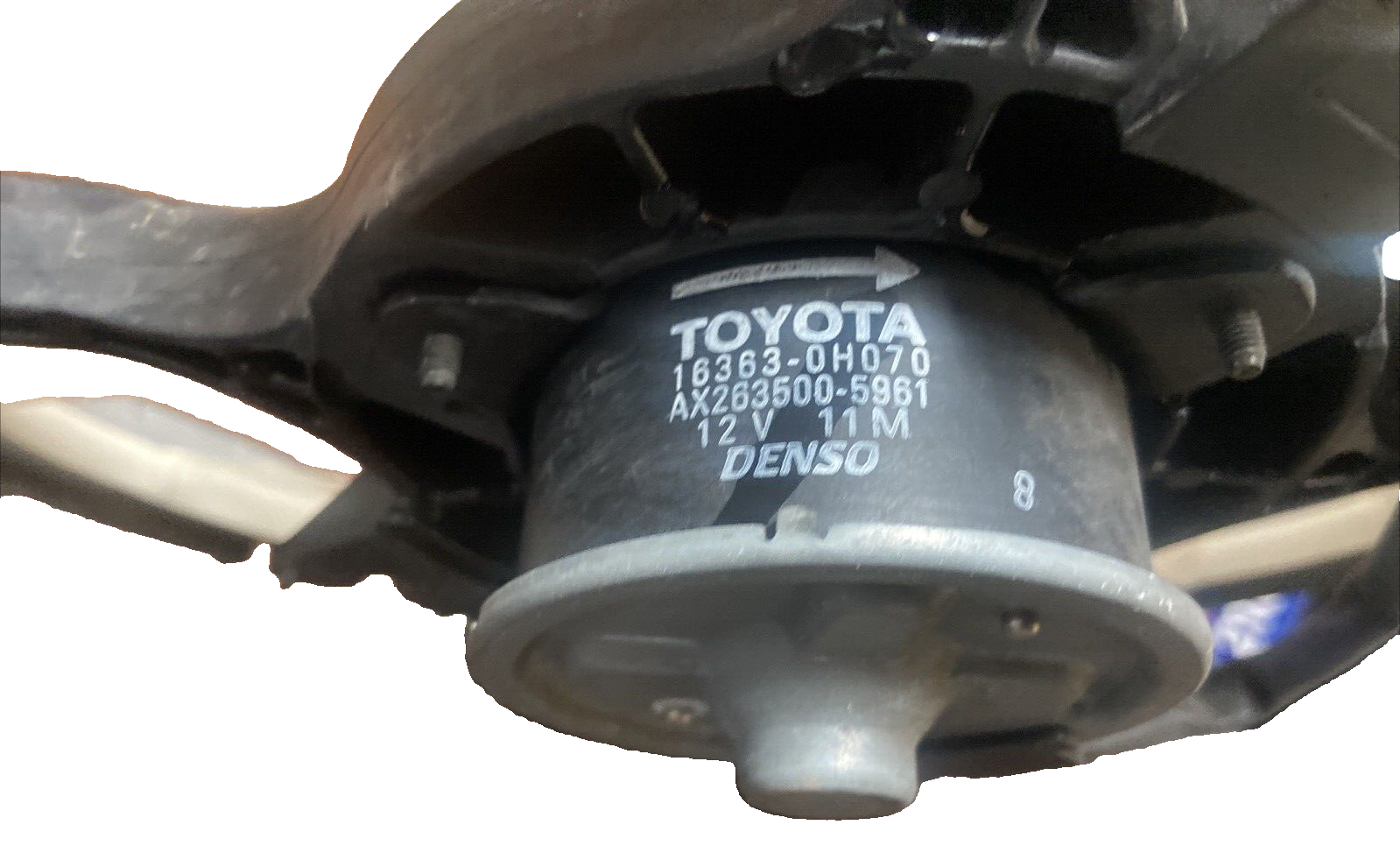2011 Toyota Camry Radiator Cooling Fan AA422750-3805