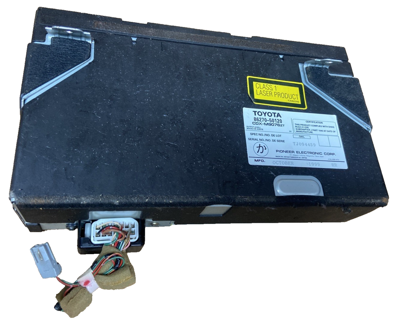 2000 Lexus LS 400 Audio Player 6 Disc CD Changer 86270-50120