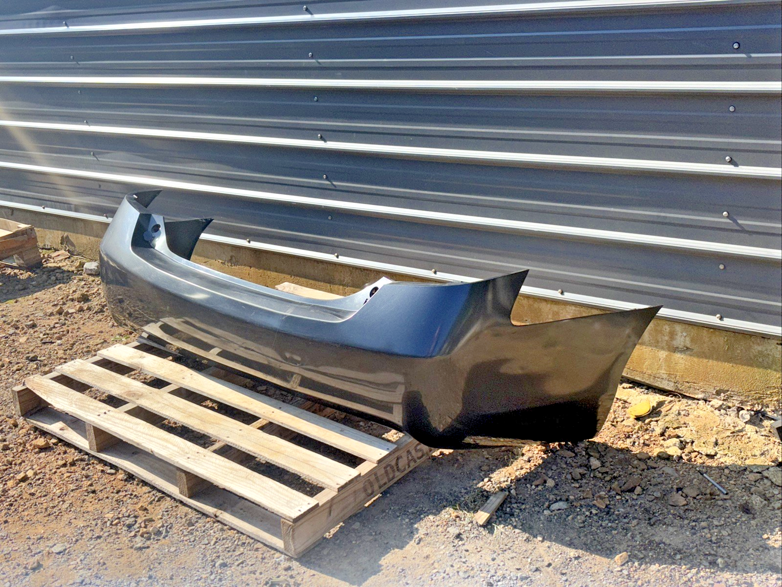 2007-2011 Toyota Camry Rear Bumper Cover OEM Gray