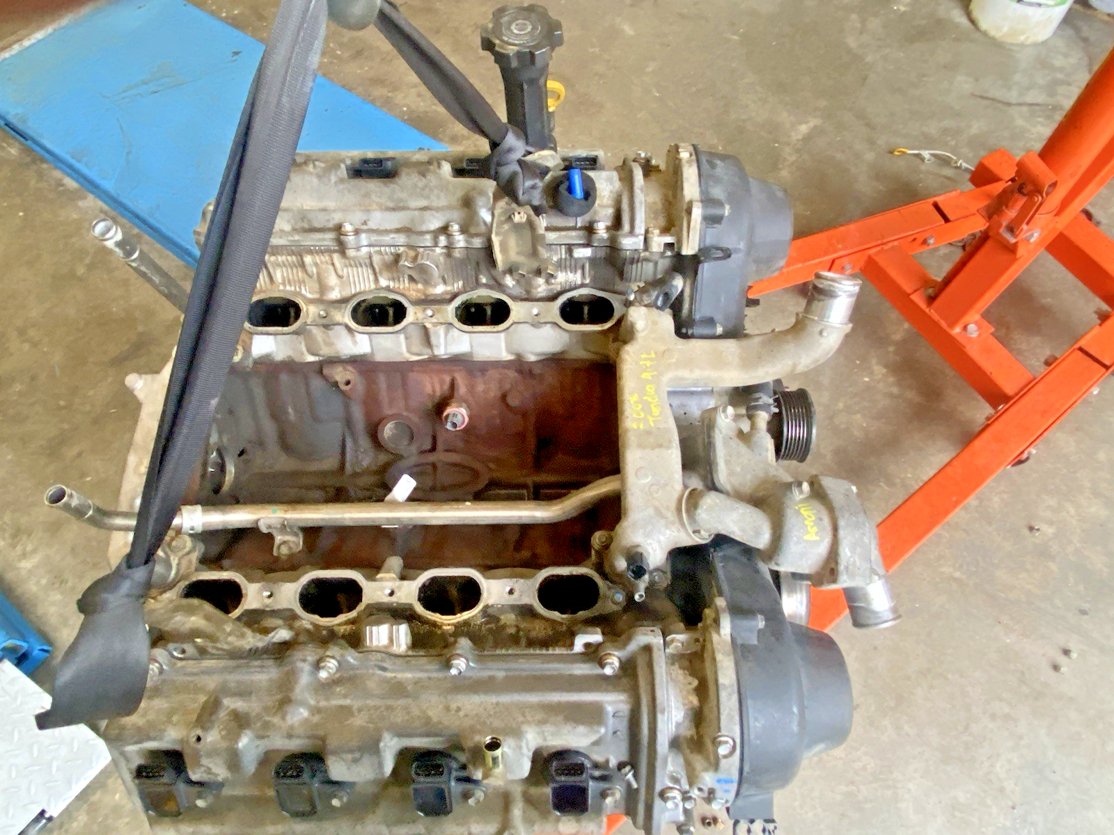 2000 2001 2002 2003 2004 TOYOTA TUNDRA ENGINE 4.7L V8 ran excellent