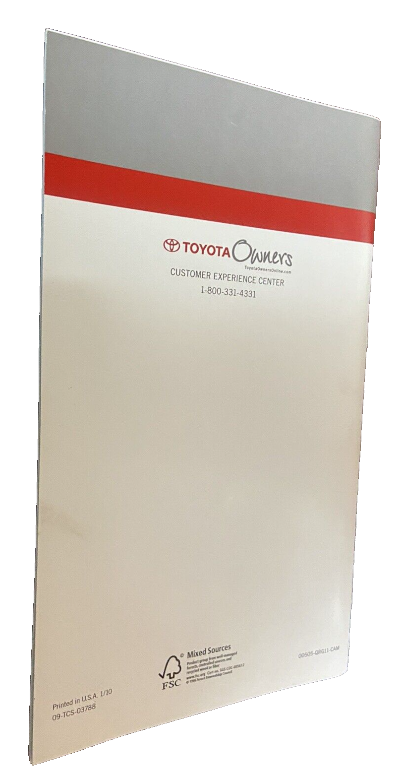 2011 Toyota Camry Owners Manual