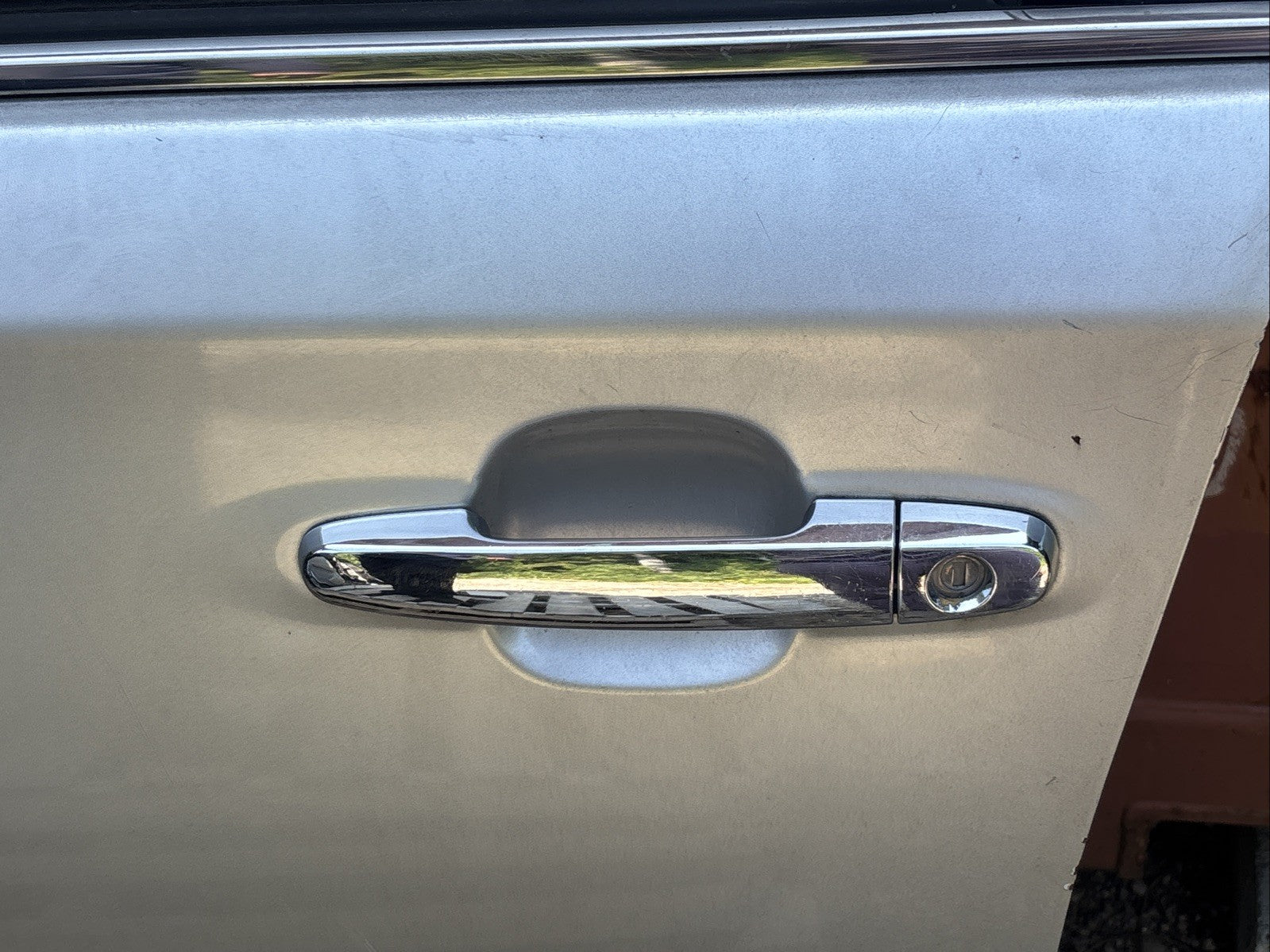 2002-2003 Lexus ES300 ES330 Front Left Driver Door Shell OEM Silver