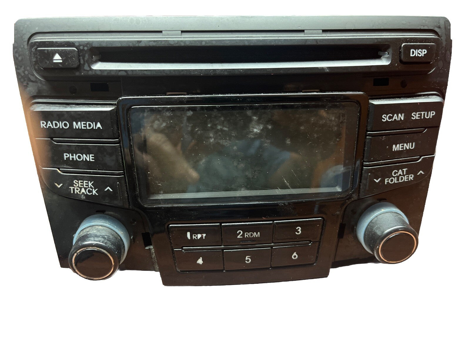 2011 HYUNDAI SONATA AM/FM,CD RADIO OEM 961803Q001