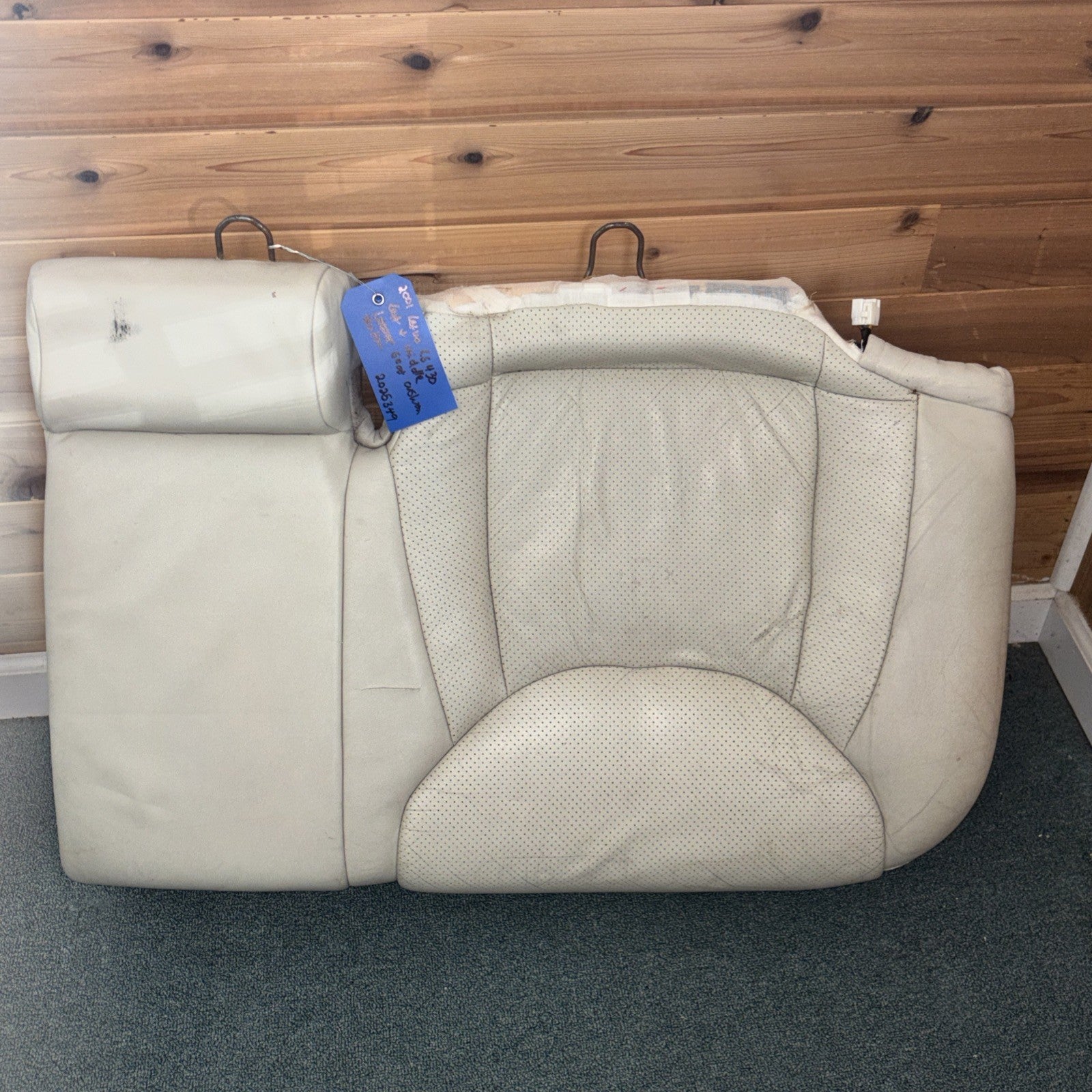 2001-2003 Lexus LS 430 Rear Bottom Left and Middle Seat Cushion