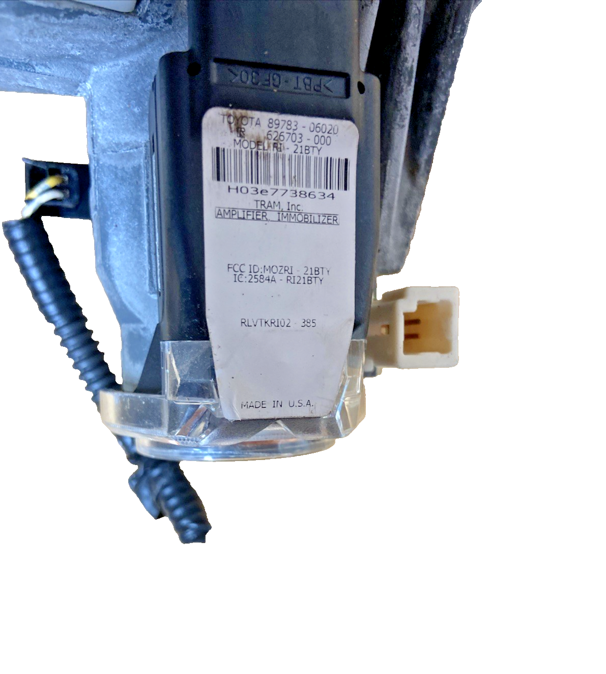 2008 Toyota Camry Steering Column Assembly (For 2007-11)