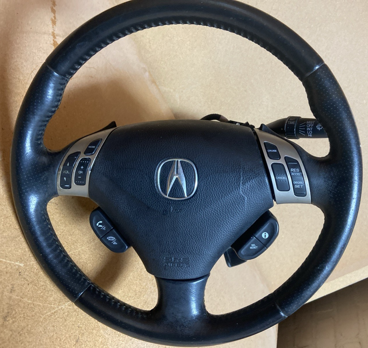 2006 Acura TSX Steering Wheel And Column Assembly