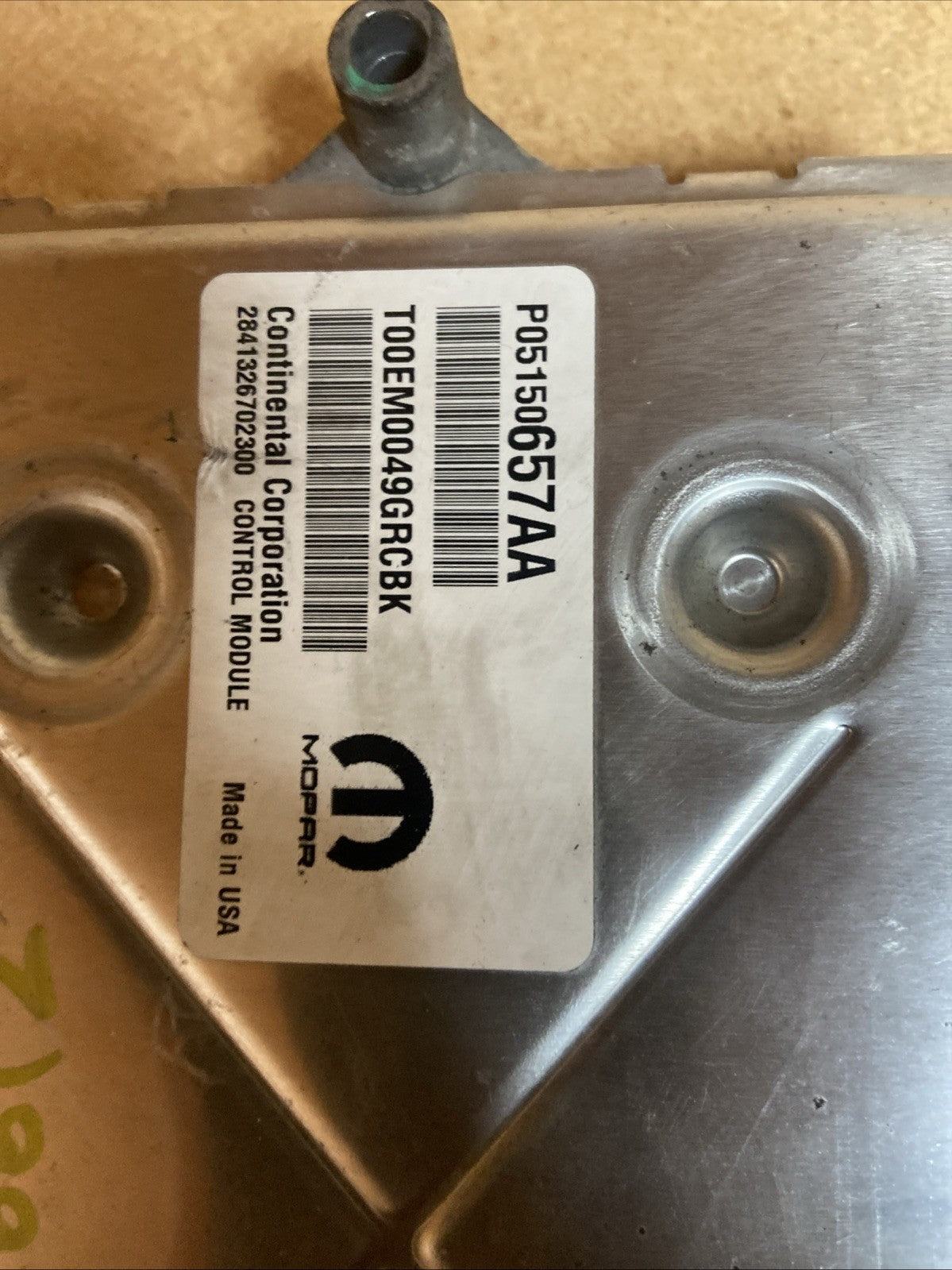 Módulo de control del motor PCM ECM OEM P05150657AA para Dodge Grand Caravan 3.6L 2012