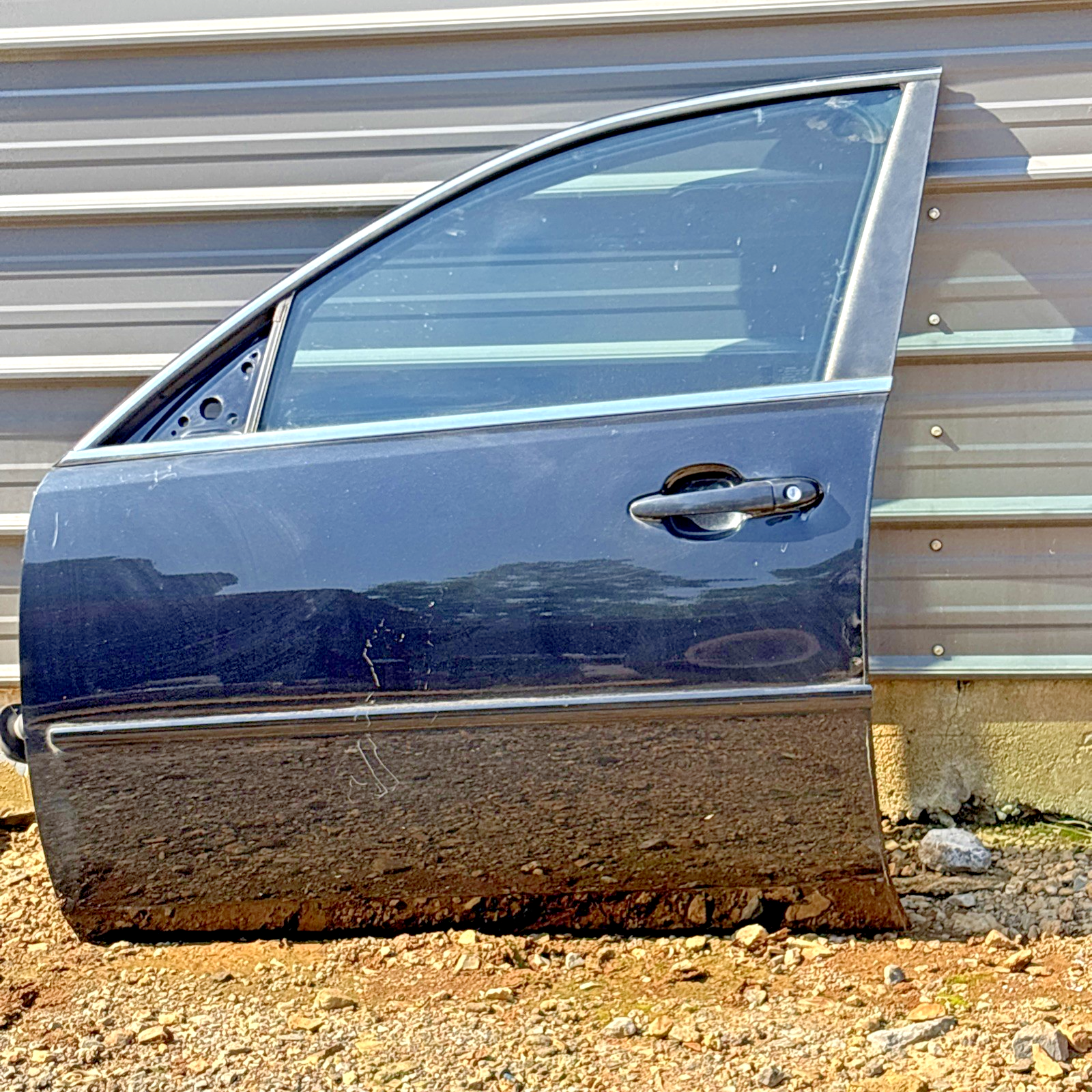 2006-2016 Chevrolet Impala Front Left Driver Door Shell OEM Black