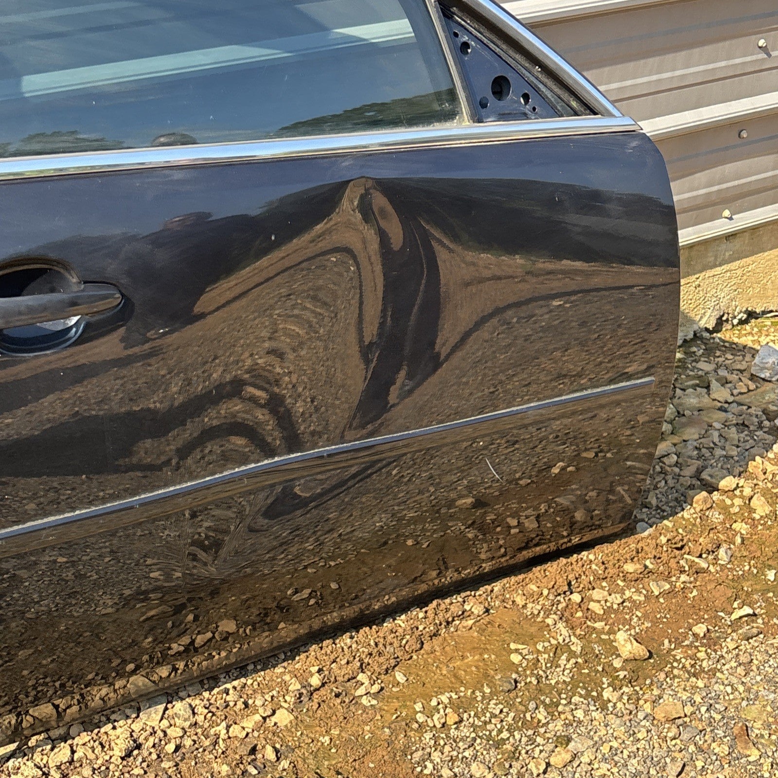 2006-2016 Chevrolet Impala Right Front Passenger Door Shell *EOM Black. Dent
