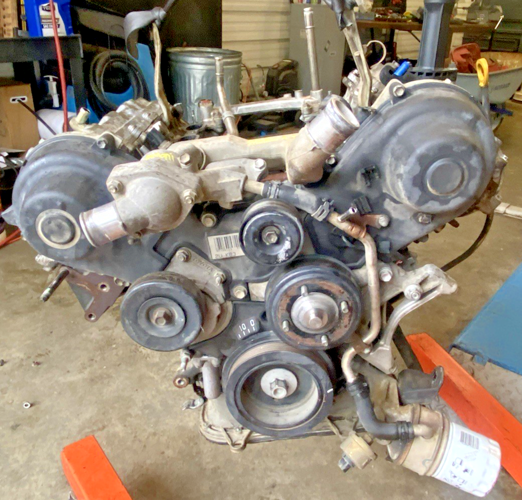 2000 2001 2002 2003 2004 TOYOTA TUNDRA ENGINE 4.7L V8 ran excellent