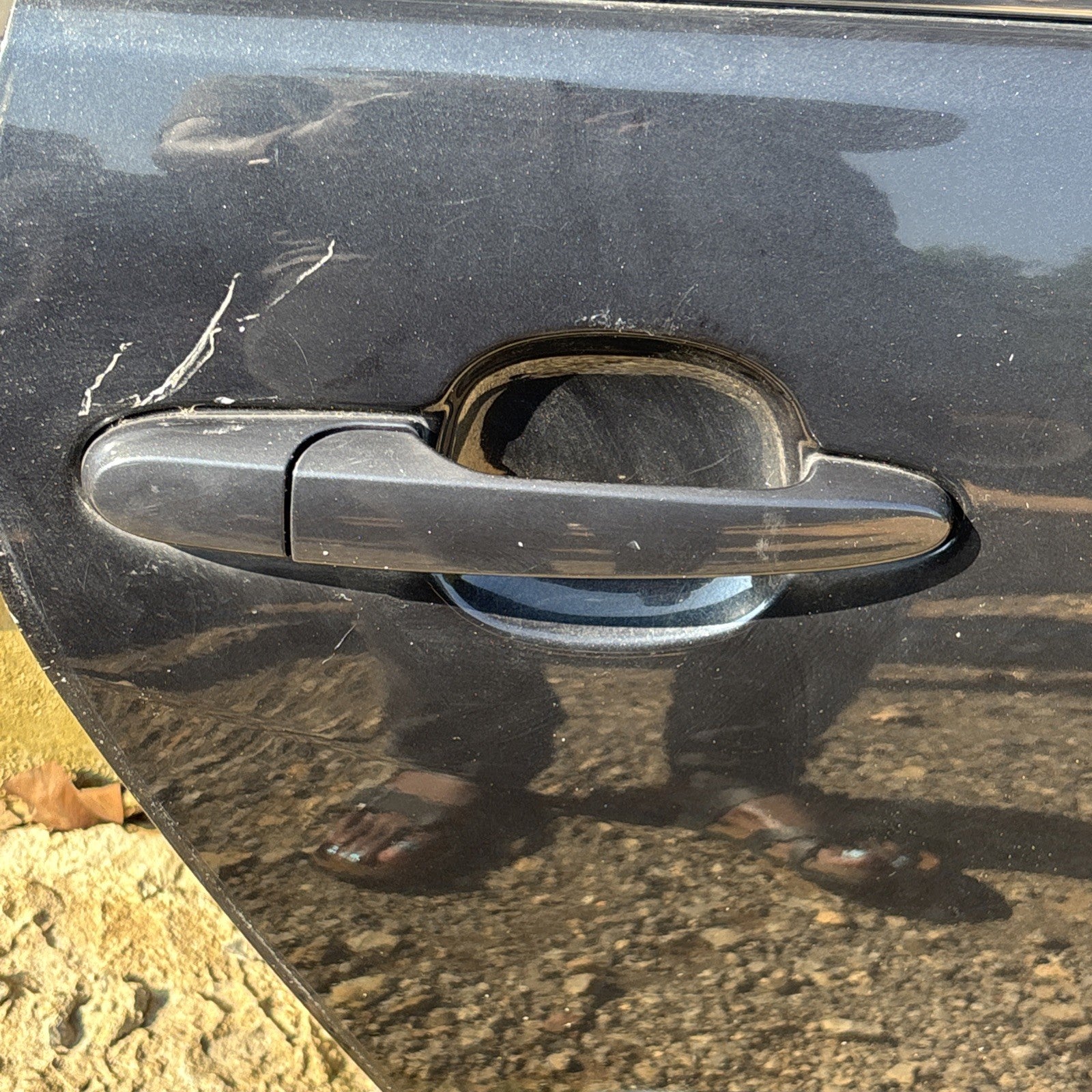 2006-2016 Chevrolet Impala Rear Right Driver Door Shell Black OEM