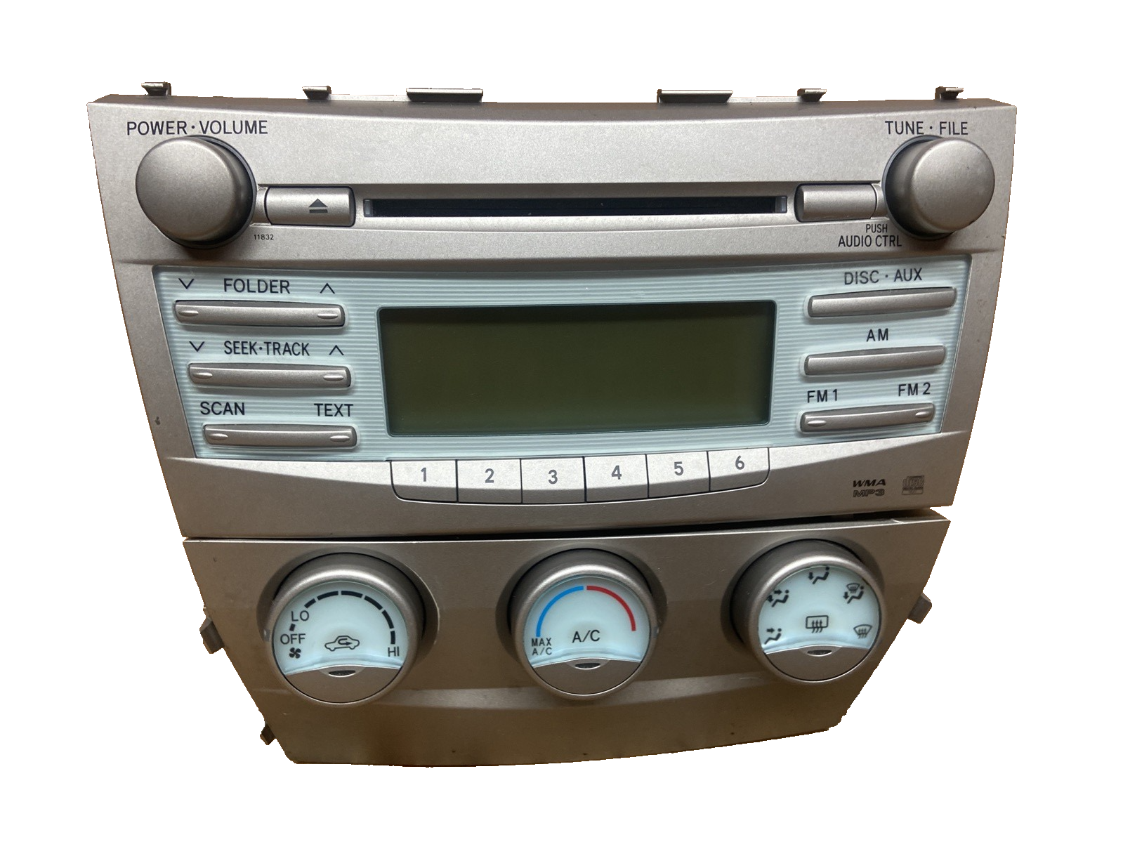 2007-2011 Toyota Camry AM FM CD radio receiver OEM 86120-06181