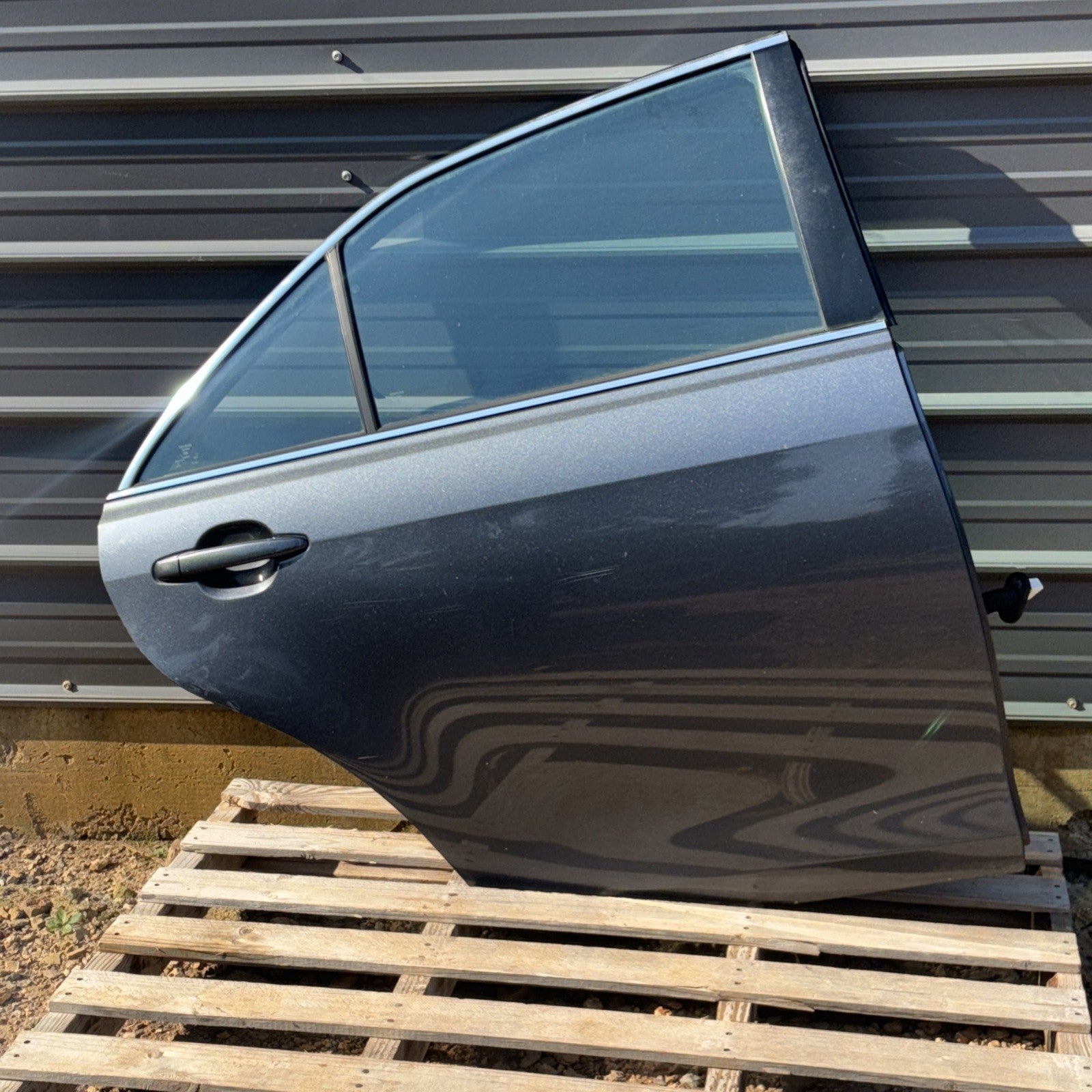 2007-2011 TOYOTA CAMRY RIGHT REAR DOOR SHELL PANEL OEM GRAY