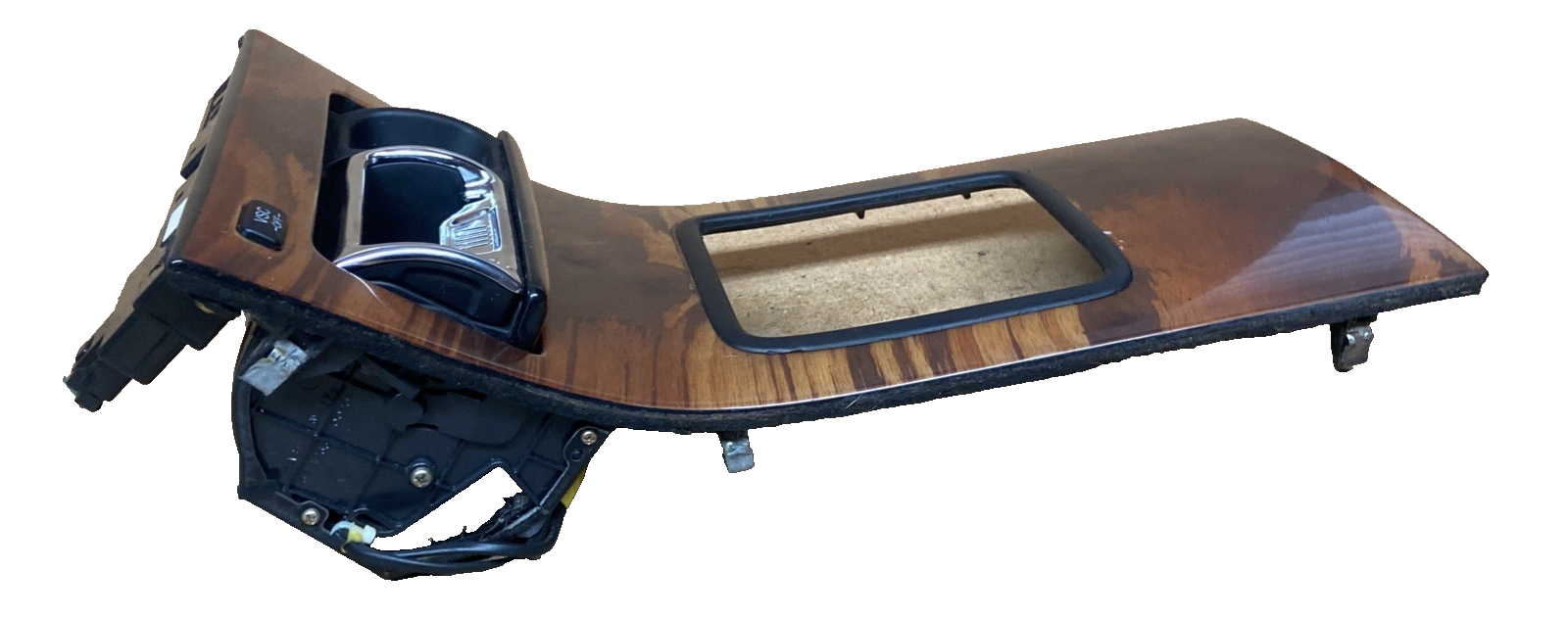 2000 Lexus LS 400 Wood Grain Center Console Trim Bezel With Shifter Opening