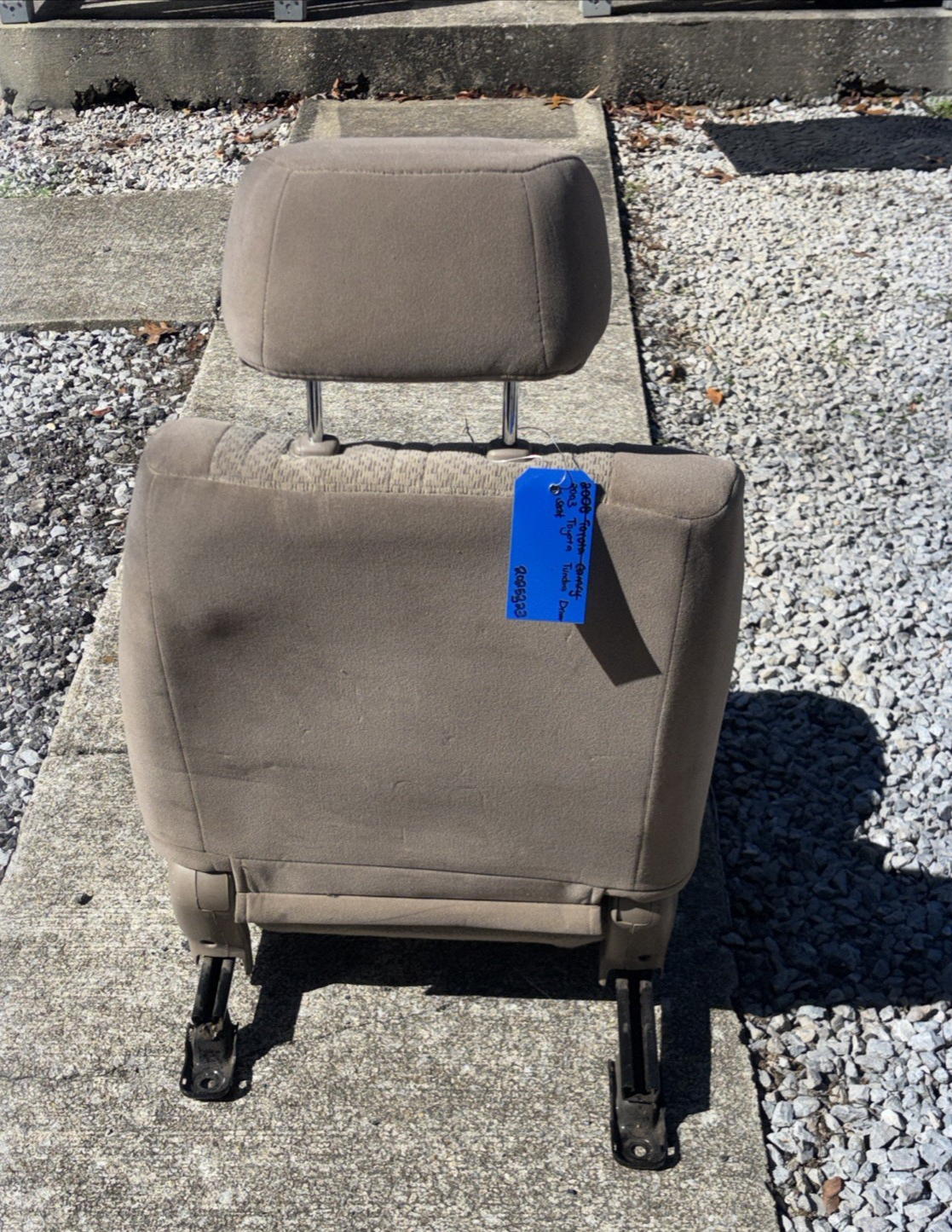00-03 Toyota Tundra Front Left Seat Driver Side Cushion Material SR5 Foam TAN