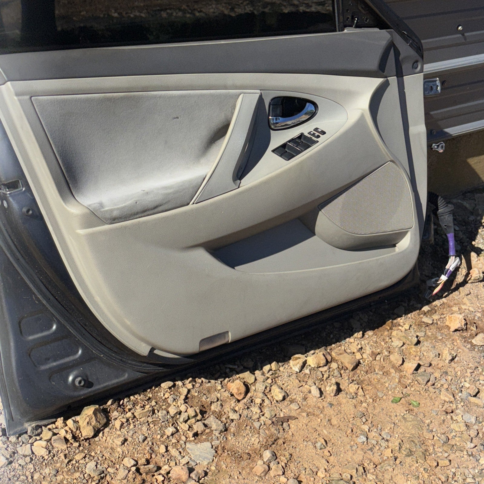 2007-2011 Toyota Camry Driver Left Front Side Door Electric OEM Gray