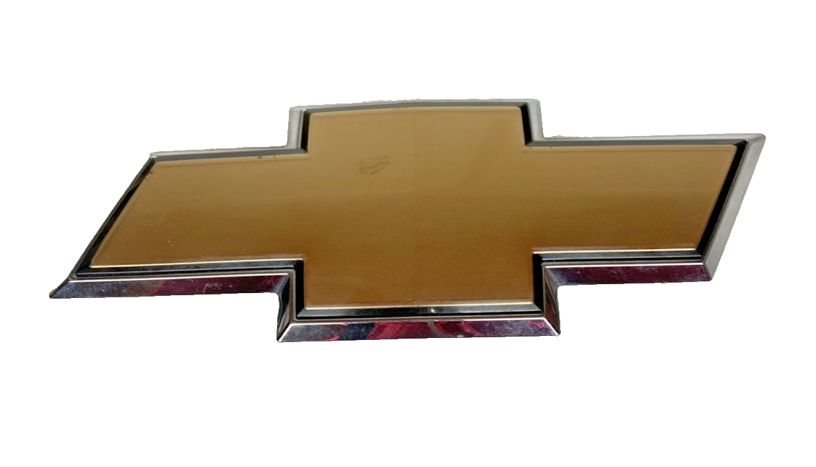 Front Grille Emblem Gold Chevrolet Tahoe Suburban Chevy 9-inch OEM