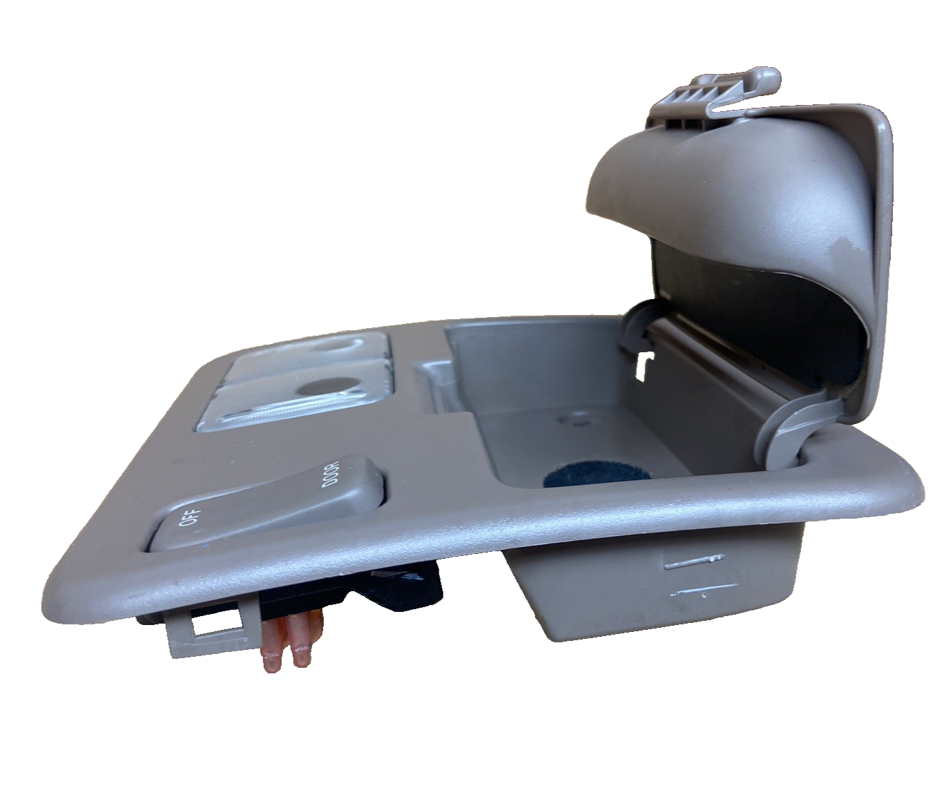 Consola de techo con luces de mapa/domo y compartimento para gafas de sol para Toyota Tundra 2003