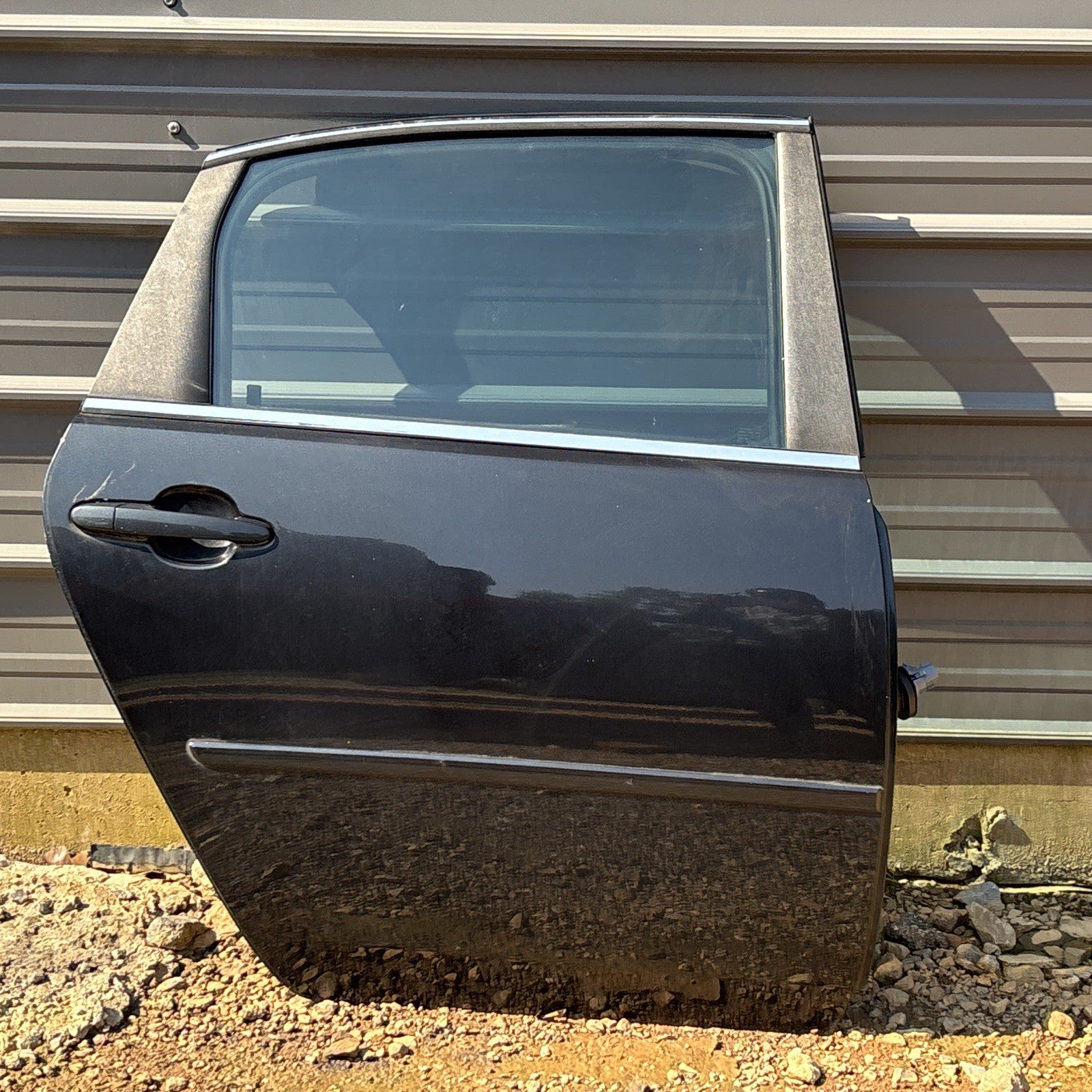 2006-2016 Chevrolet Impala Rear Right Driver Door Shell Black OEM