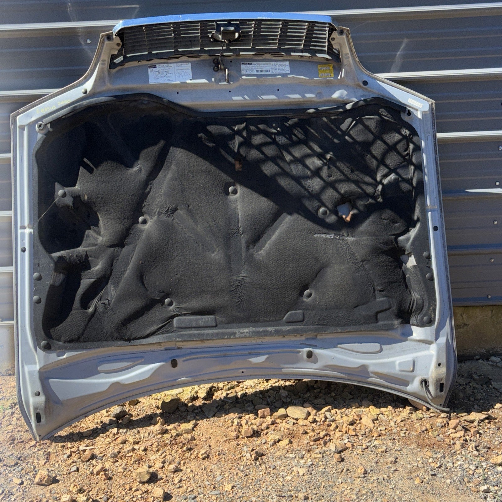 1998-2000 LEXUS LS400 Front Hood Bonnet Shell Panel Cover Assembly OEM Silver