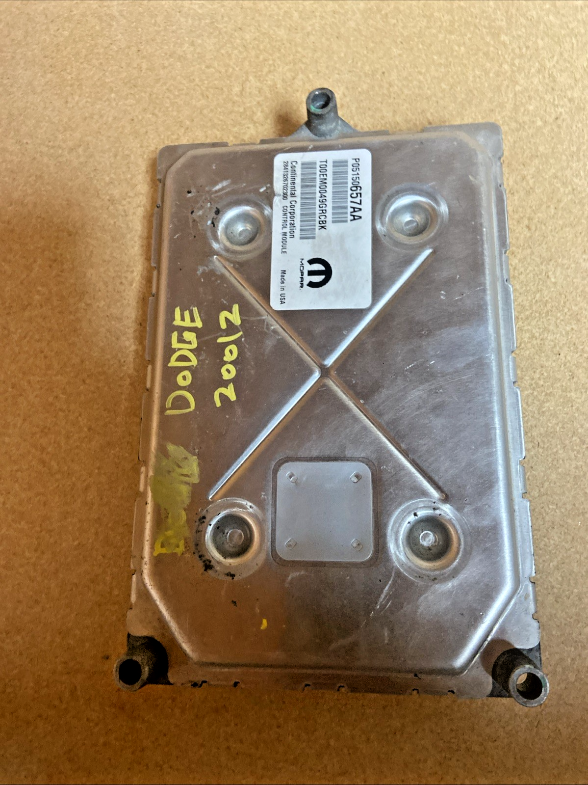 Módulo de control del motor PCM ECM OEM P05150657AA para Dodge Grand Caravan 3.6L 2012