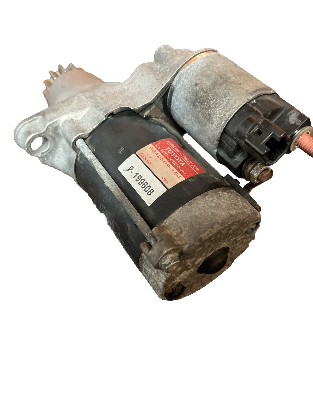 2004 2005 2006 Lexus Es330 2Wd Starter Motor Japan Built Oem 28100-20020-84