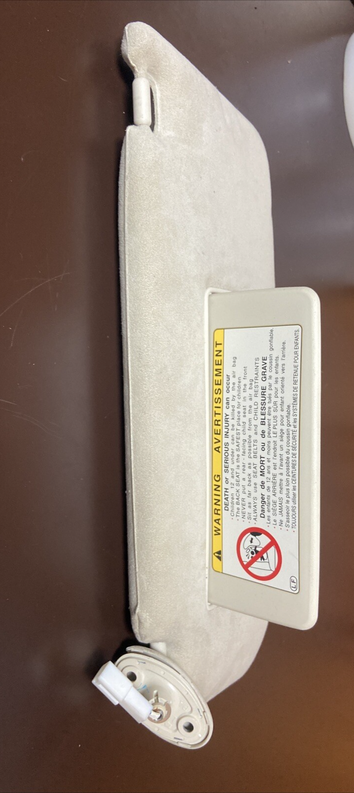 2001-2006 Lexus LS 430 Left Driver Side Sunvisor with Light