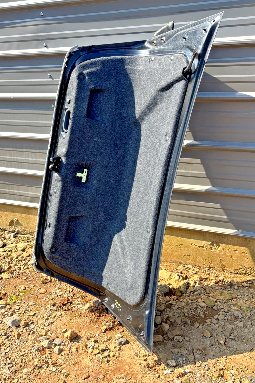 2007-2016 CHEVROLET IMPALA Trunk/Hatch/Tailgate VIN W 4th Digit Limited