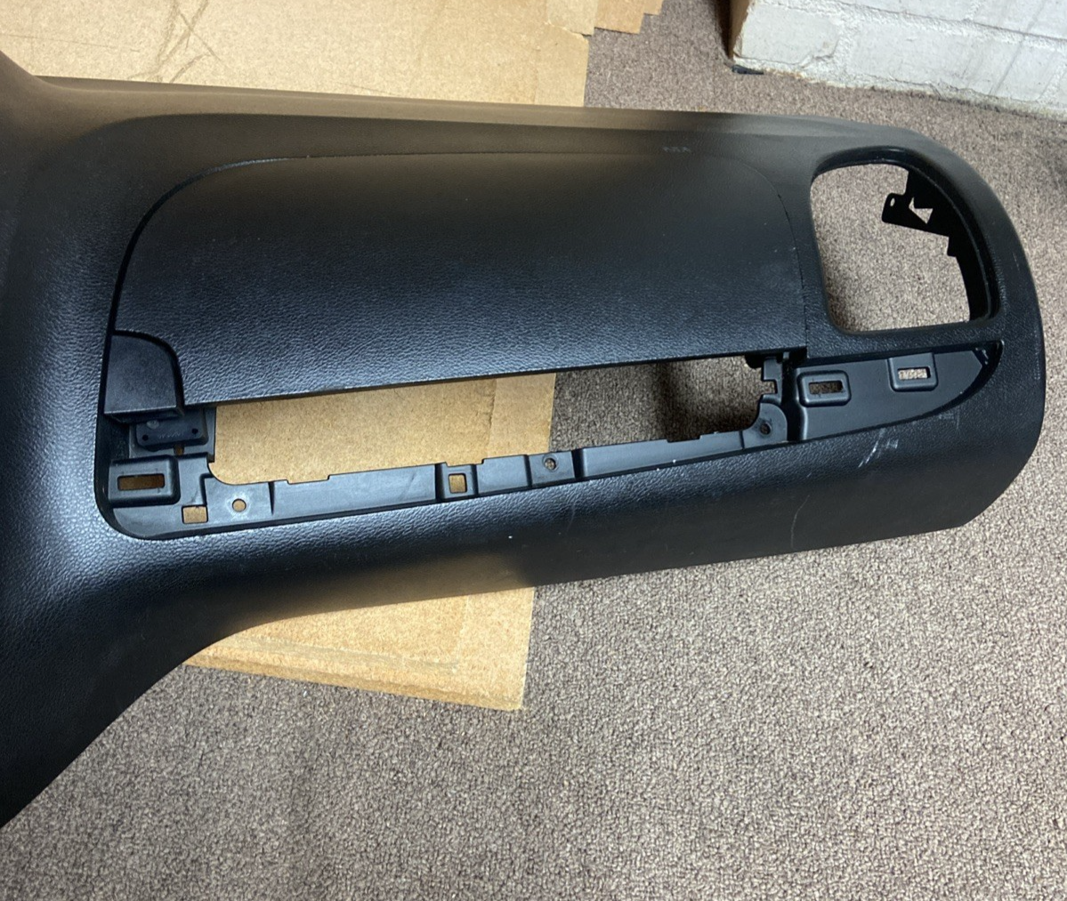 2011-2020 DODGE CARAVAN DASH DASHBOARD INSTRUMENT PANEL COVER BLACK OEM