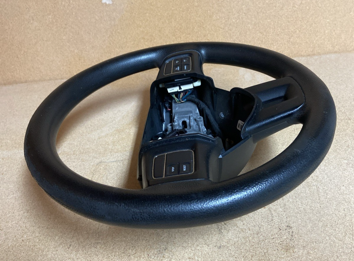 2012-2018 DODGE GRAND CARAVAN DRIVER STEERING WHEEL W/ CRUISE OEM 1WC22DX9AA