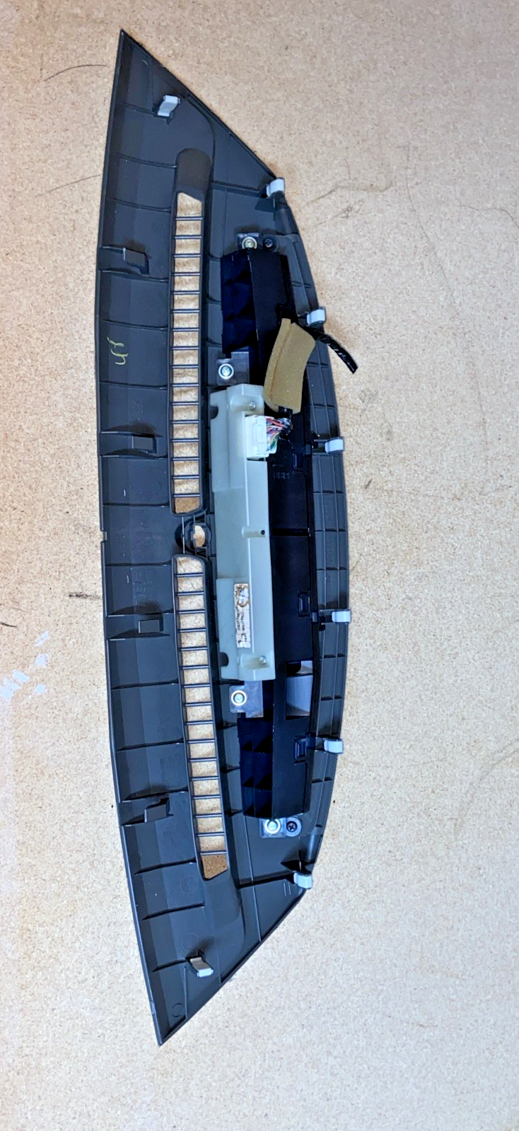 Panel de ventilación del desempañador superior del salpicadero para Toyota Camry 2007-2011 55981-06040