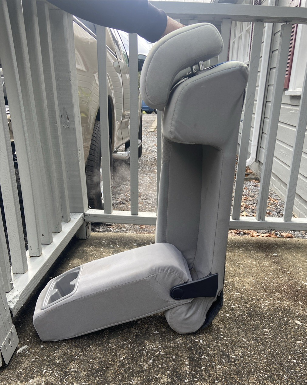 2007-2011 Toyota Camry Right and Middle Rear Upper Back Seat Cushion OEM