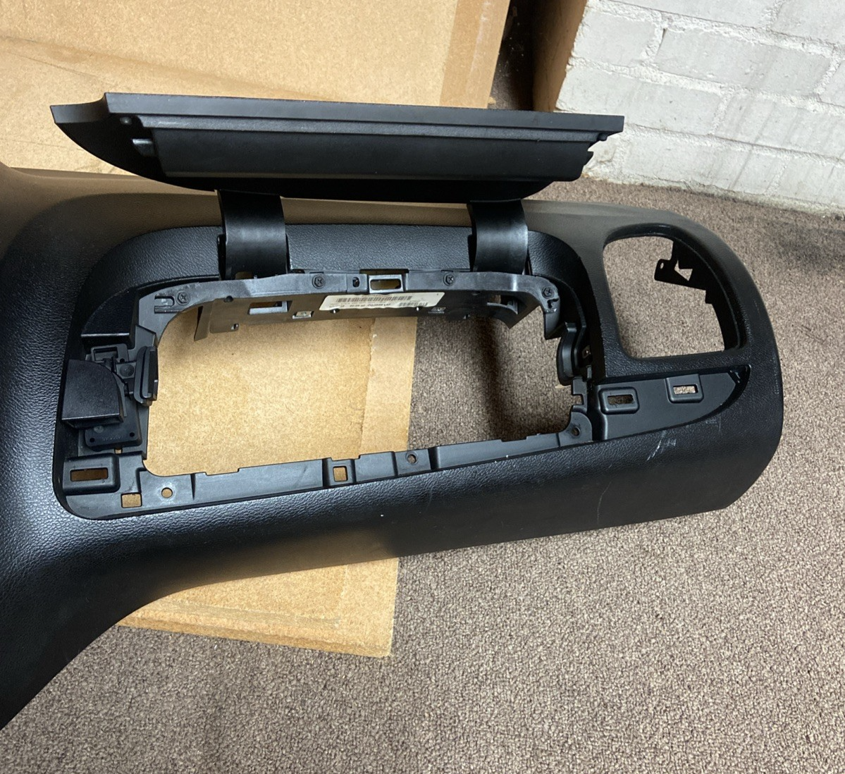 2011-2020 DODGE CARAVAN DASH DASHBOARD INSTRUMENT PANEL COVER BLACK OEM