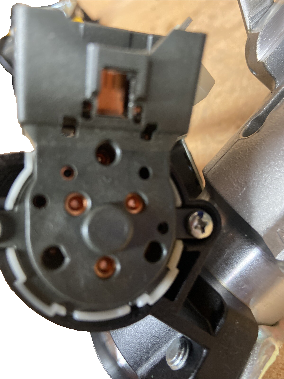 2012 Hyundai Veloster Steering Column Assembly With Motor OEM
