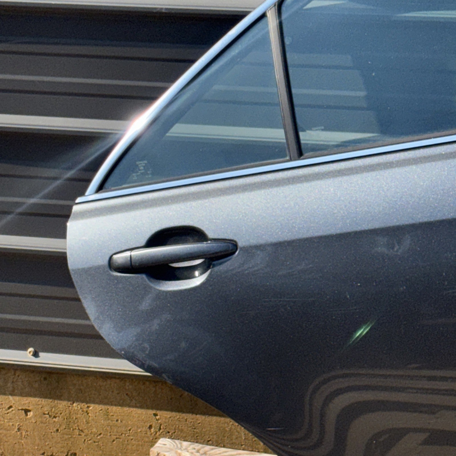 2007-2011 TOYOTA CAMRY RIGHT REAR DOOR SHELL PANEL OEM GRAY