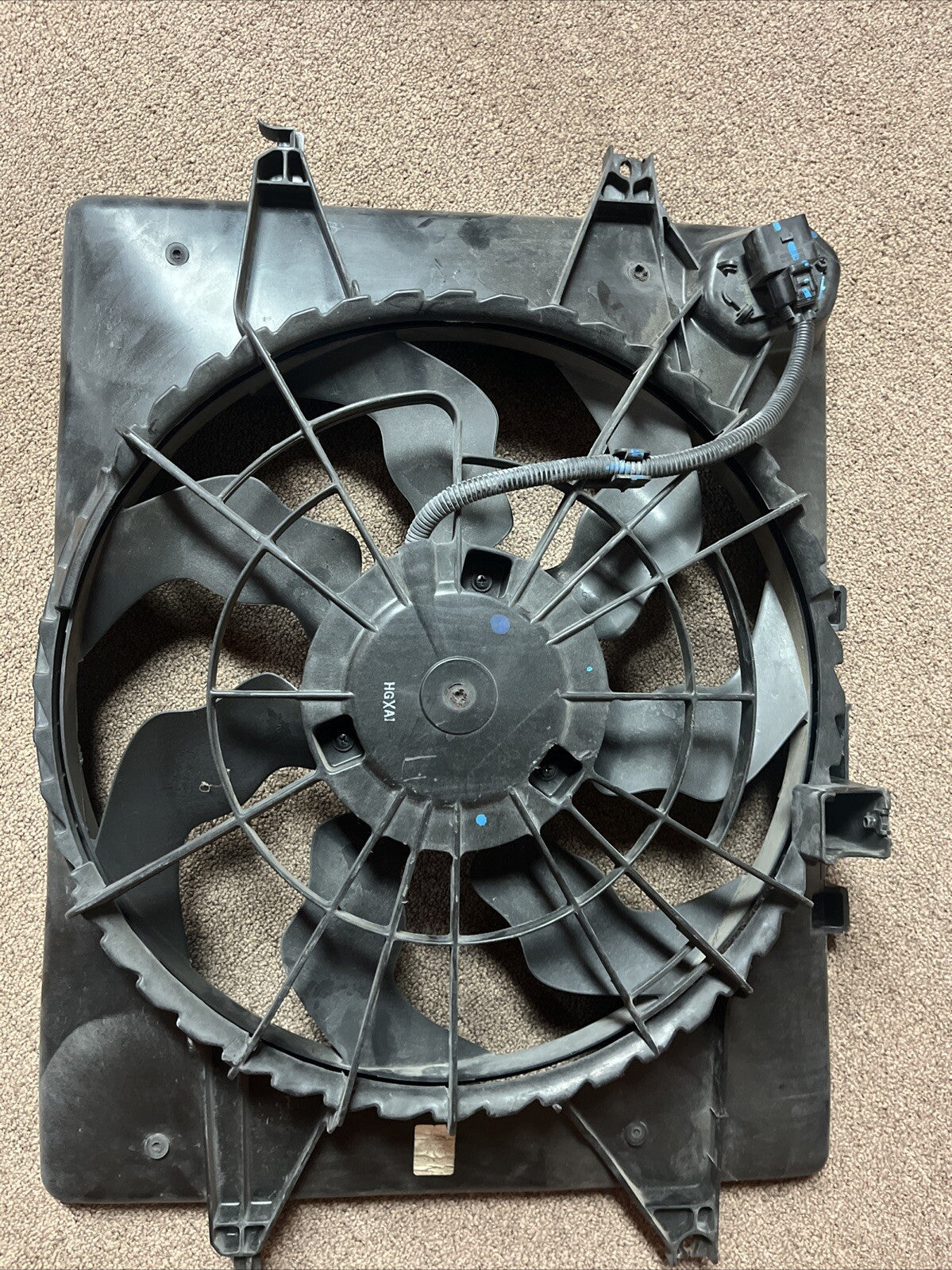 2011-2013 Hyundai Sonata Radiator Fan Motor Fan Assembly VIN C 8th Digit OEM