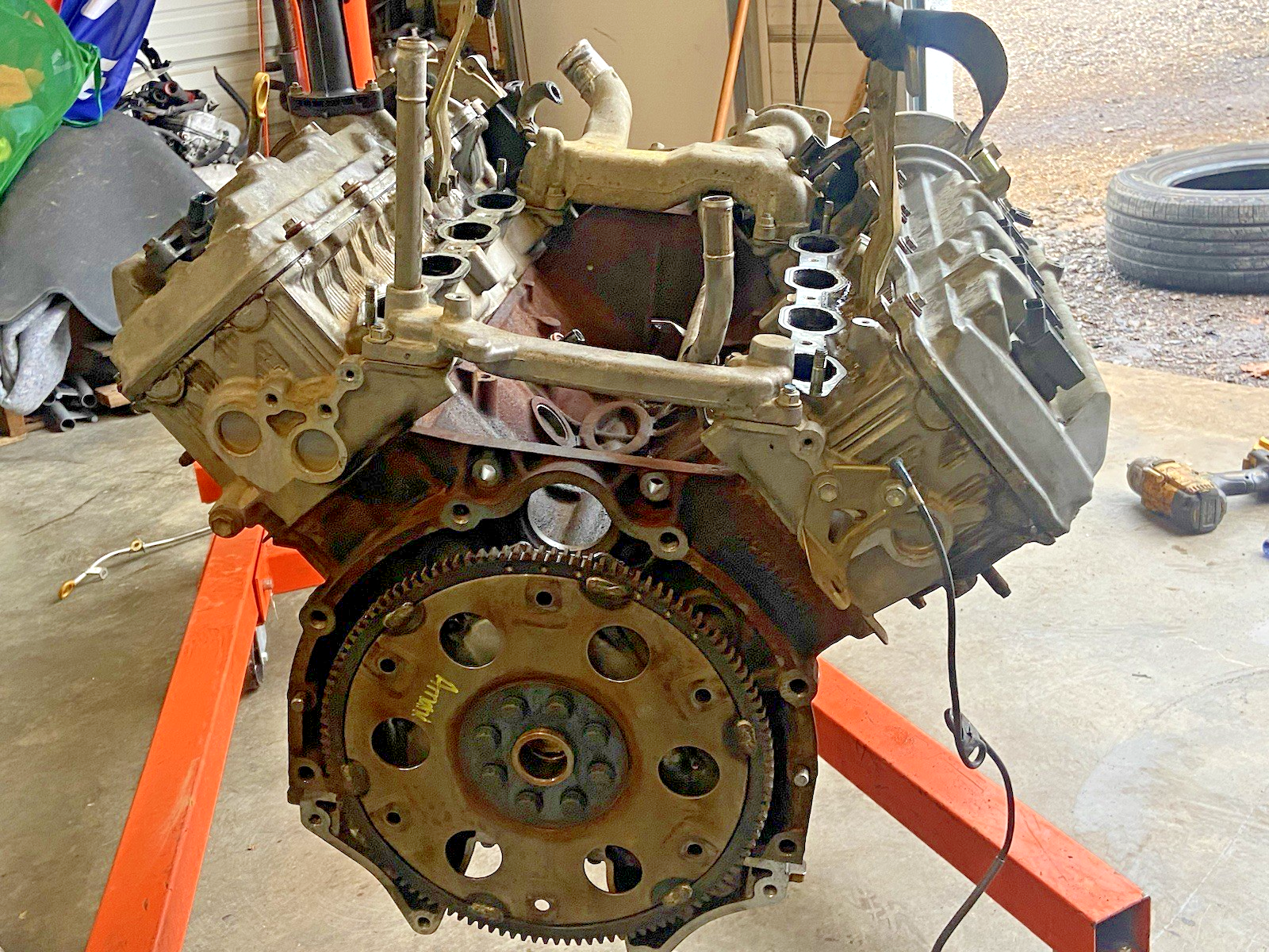 2000 2001 2002 2003 2004 TOYOTA TUNDRA ENGINE 4.7L V8 ran excellent