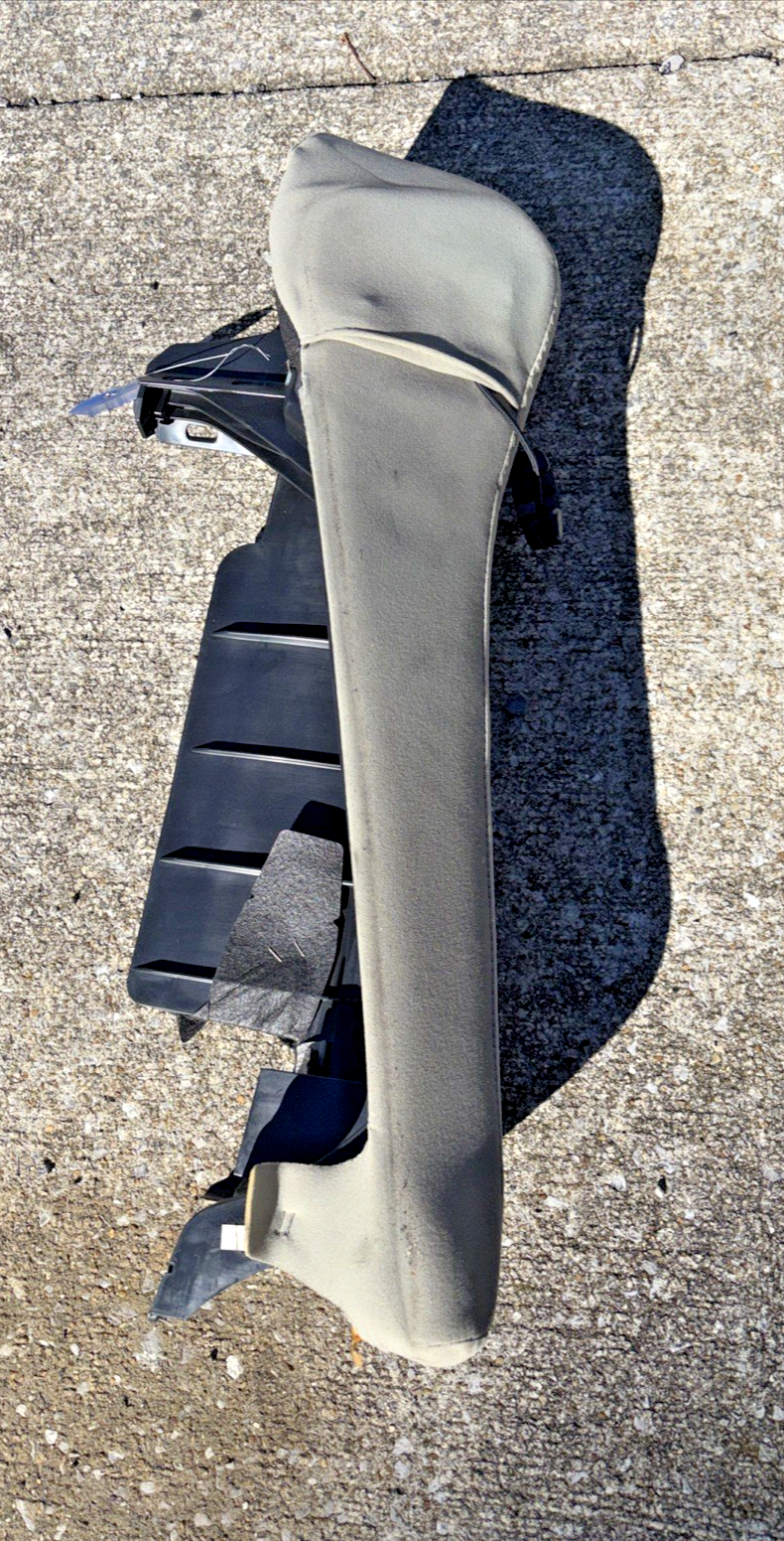2007-11 TOYOTA CAMRY REAR RIGHT PASSENGER SIDE SEAT BOLSTER CUSHION CLOTH OEM