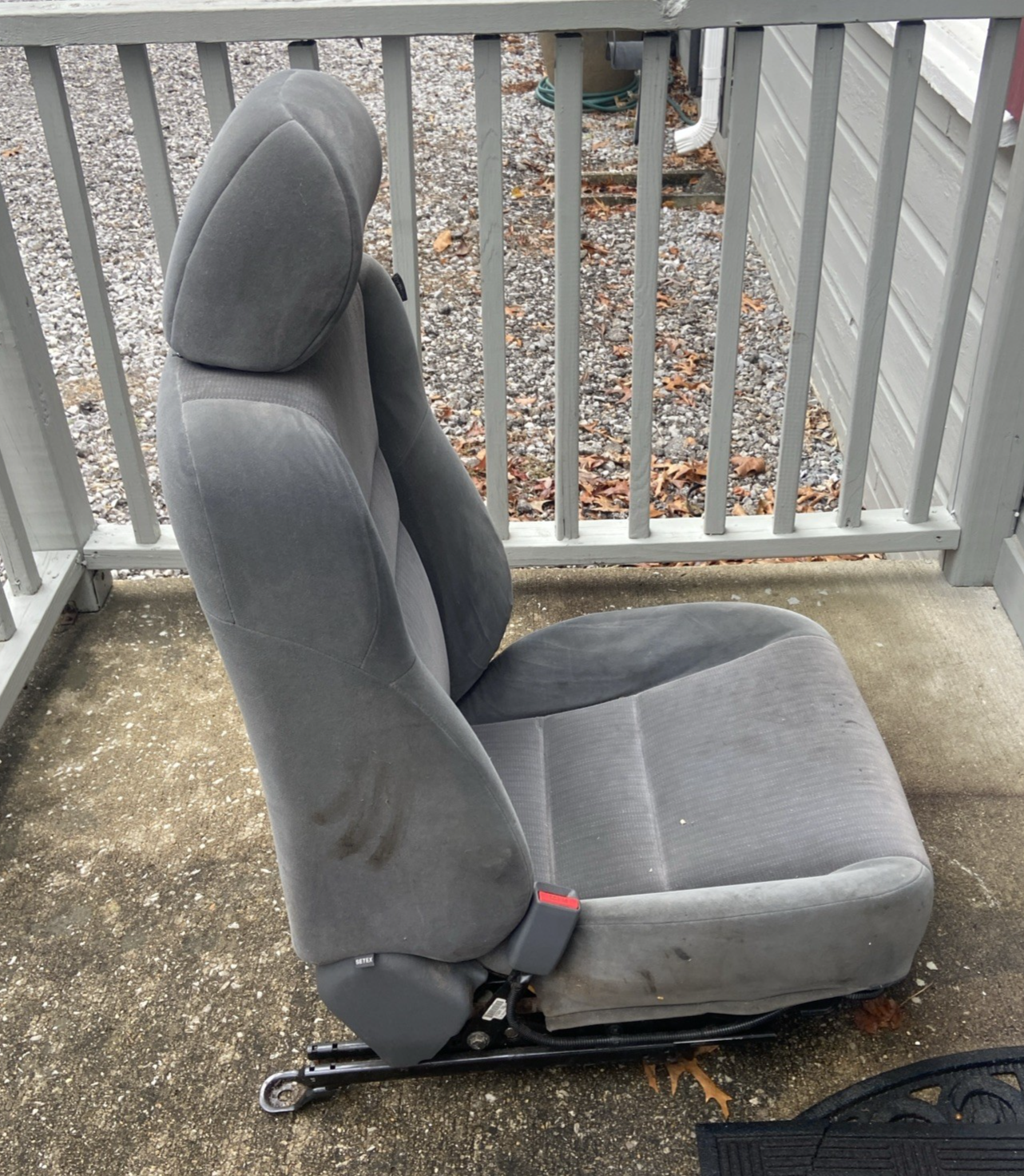 03-04 Honda Accord Driver Front Seat Sedan Bucket Cloth Manual